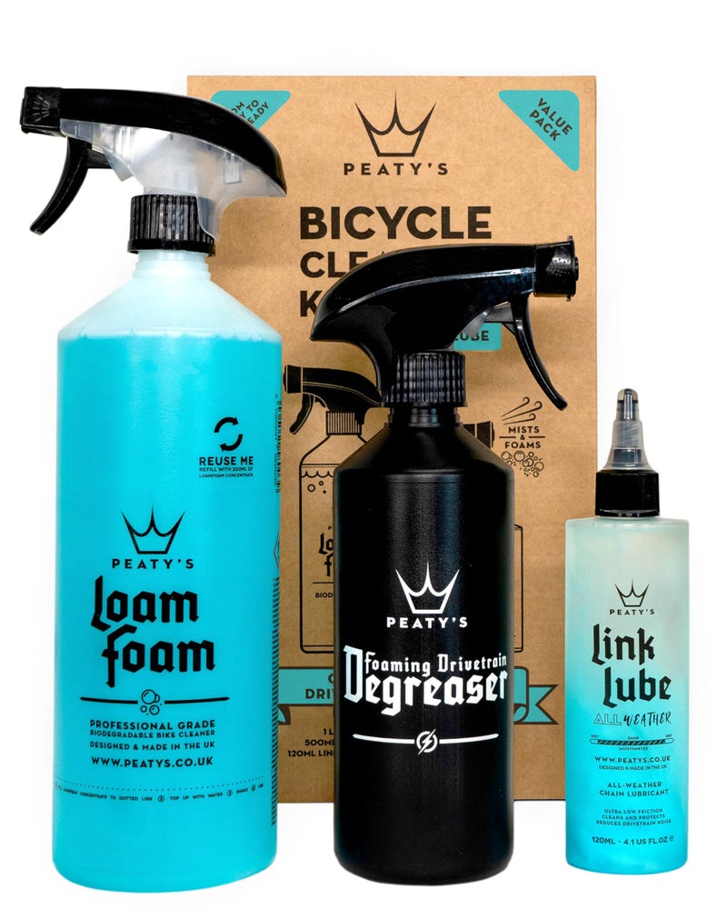 Peaty's Bicycle Cleaning Kit - Wash, Degrease, and Lubricate, Clear, 55.00 Fl Oz (Pack of 1) - Image 1
